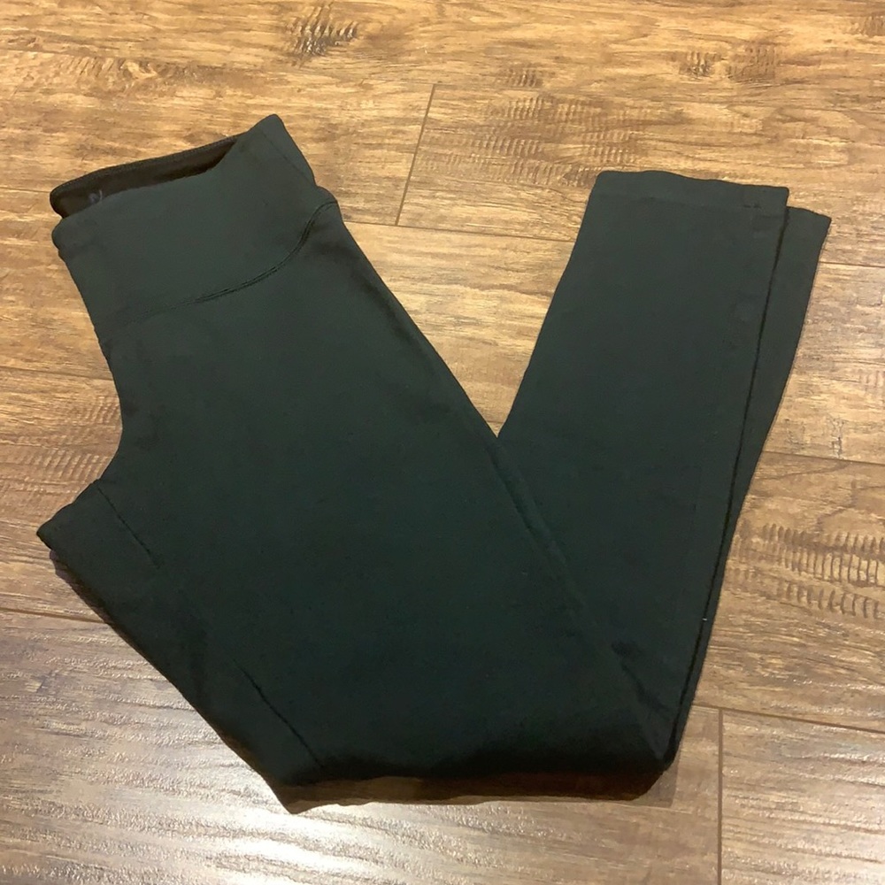White House Black Market dark green leggings